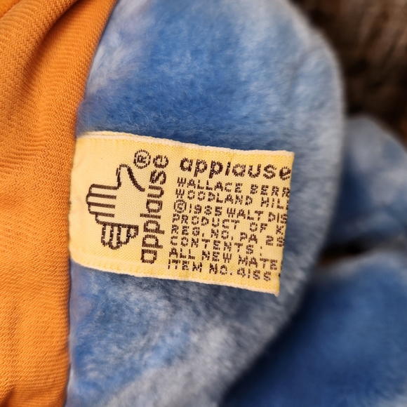 Vintage 1985 Gummi Bears Tummi Plush Walt Disney Applause 14” Stuffed Animal - Picture 5 of 7